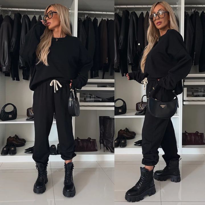 Women's casual tracksuit with elegant cut and comfortable fit Chic & Stil