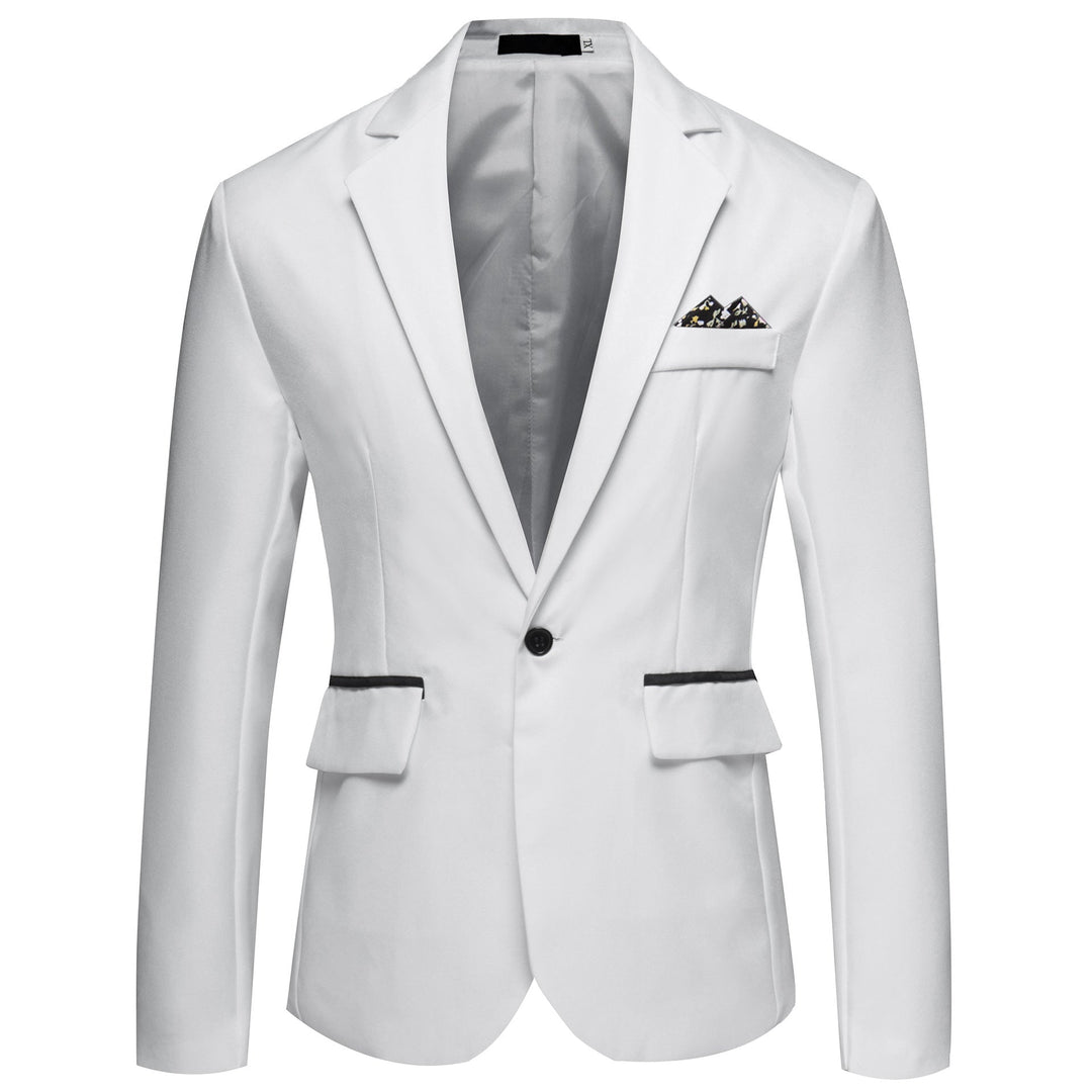 Men's Fashionable and Elegant Suit Jacket with Satin Finish Lune London