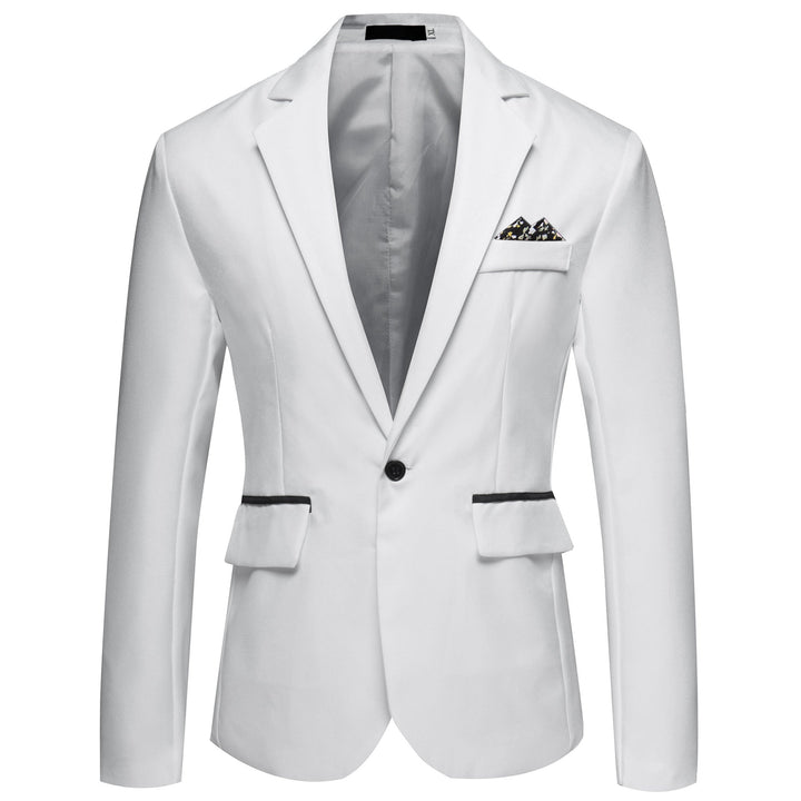 Men's Fashionable and Elegant Suit Jacket with Satin Finish Lune London