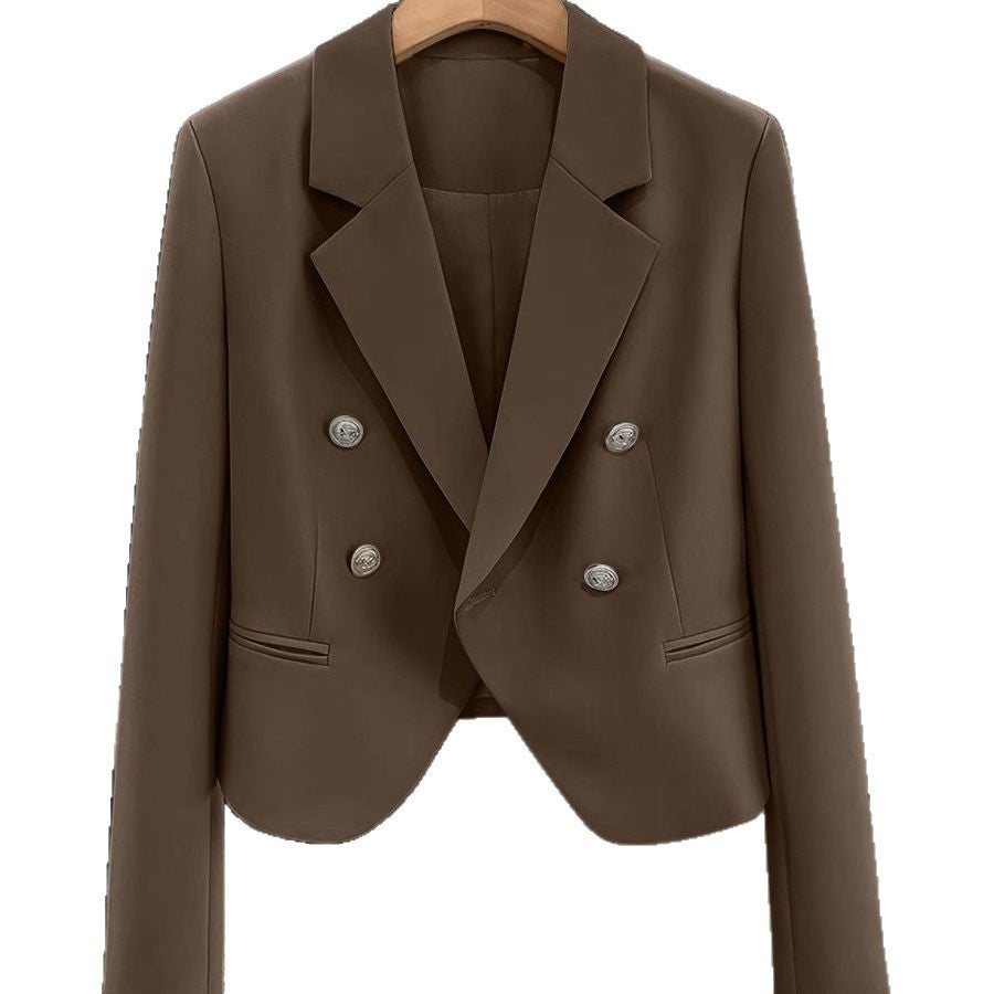 Blazer double boutonnage intemporel pour femmes Chic & Stil
