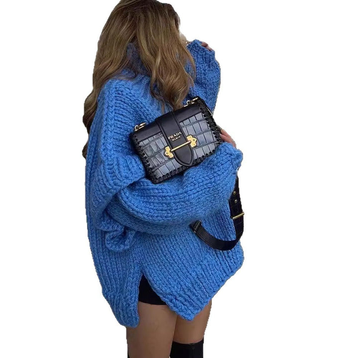 Oversized knitted sweater for ladies Lune London