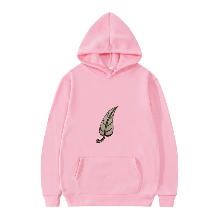 Women's hoodie with original leaf print Chic & Stil