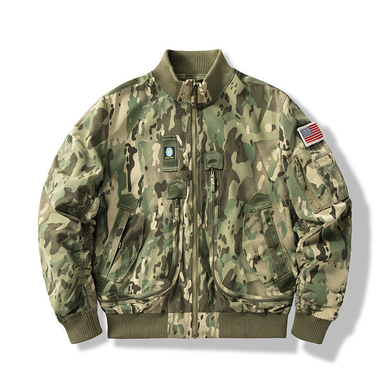 Lune London multifunctional technical bomber jacket for men