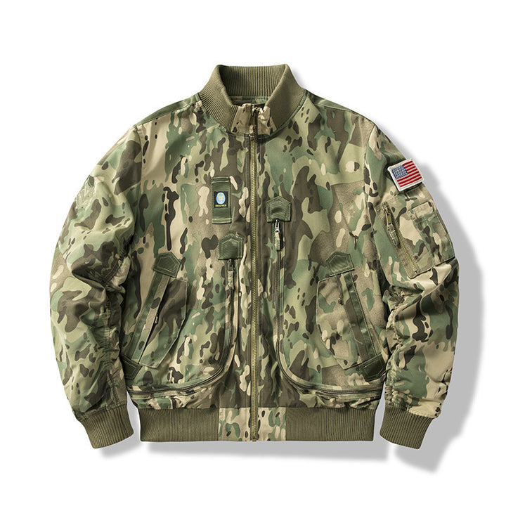 Lune London multifunctional technical bomber jacket for men