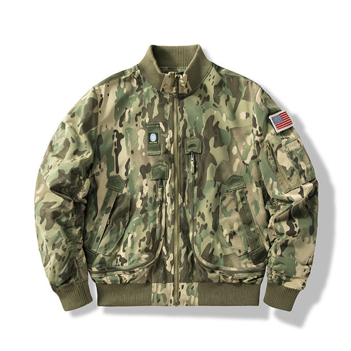 Lune London multifunctional technical bomber jacket for men