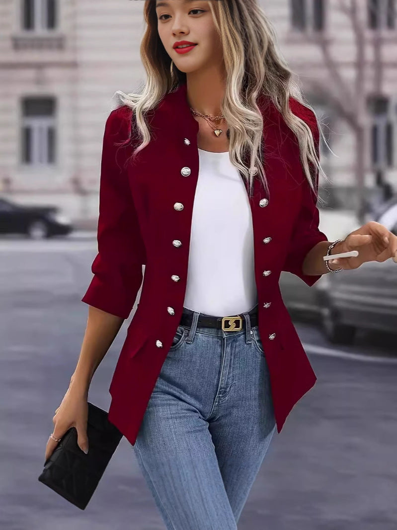 Blazer for women with stylish snap buttons and an elegant cut Lune London