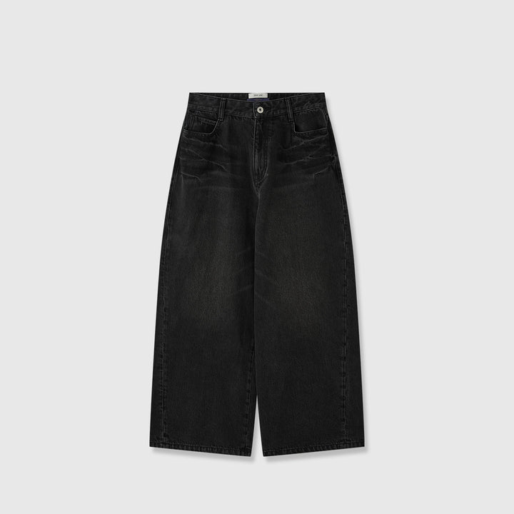 Jeans larges pour femmes à taille haute Chic & Stil
