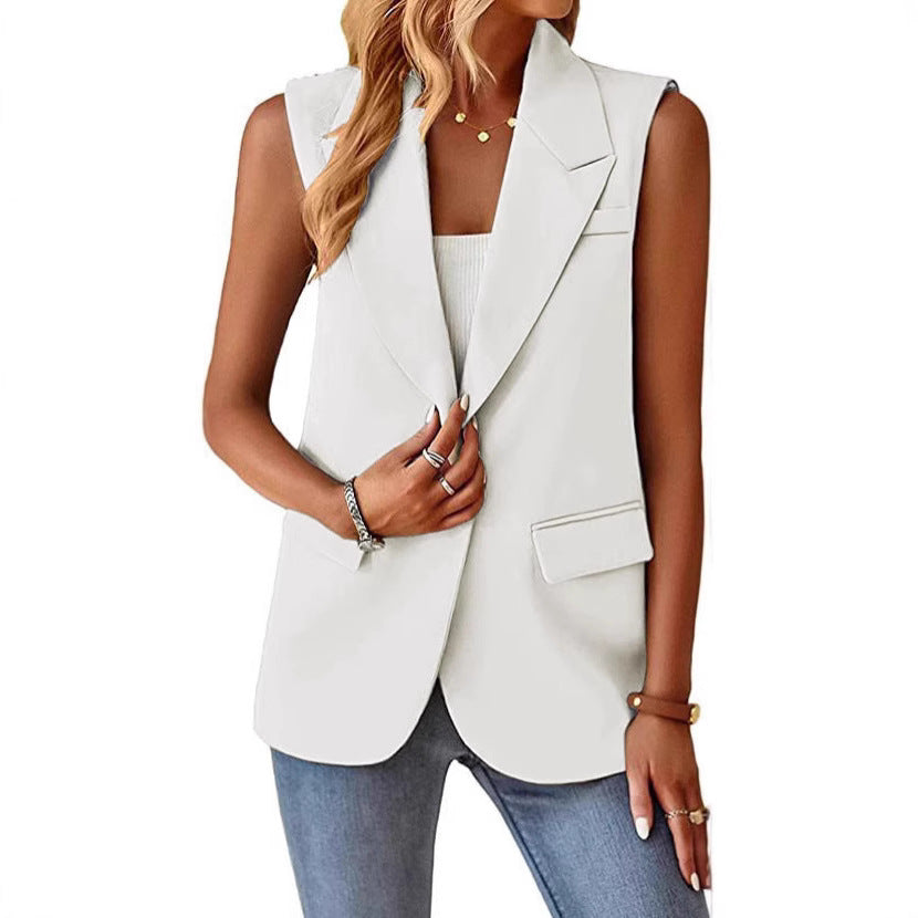 Women Chic Blazer Vest Lune London