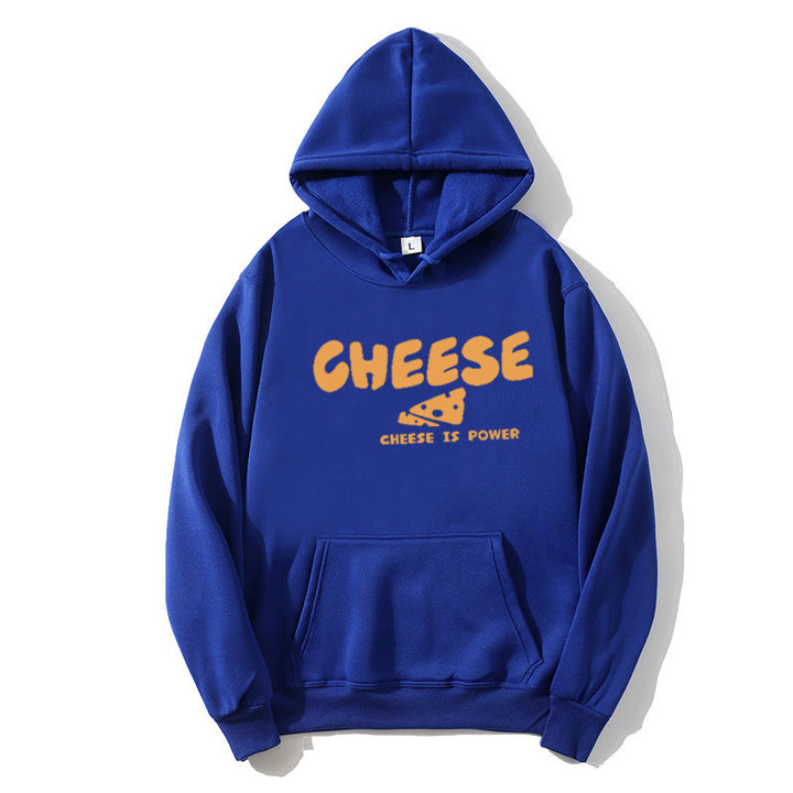 Women's hoodie with humorous cheese design Chic & Stil