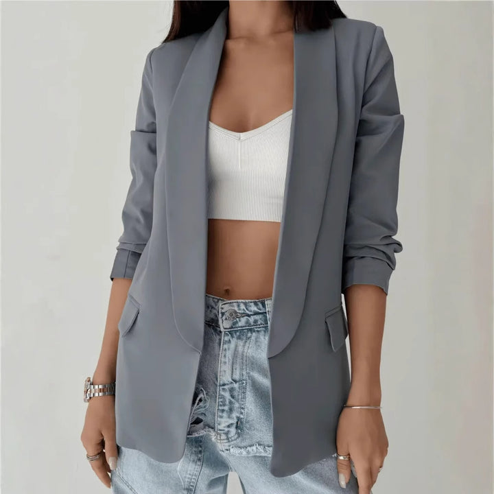 Elegant women's blazer with refined details Lune London