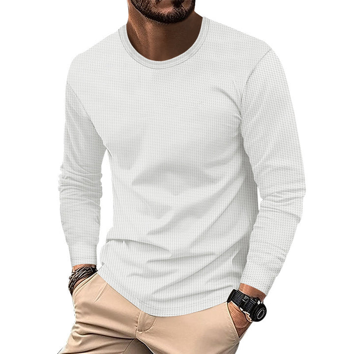 Men's long sleeve shirt with structured design Lune London