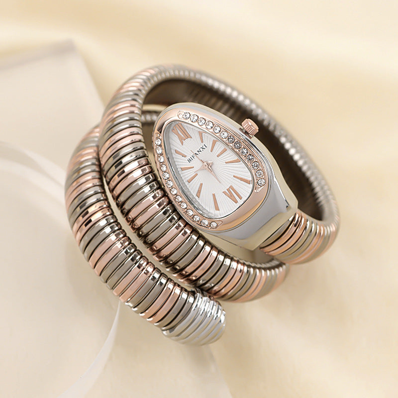 Lune London | Snake Watch with Quartz Movement and Personal Bracelet