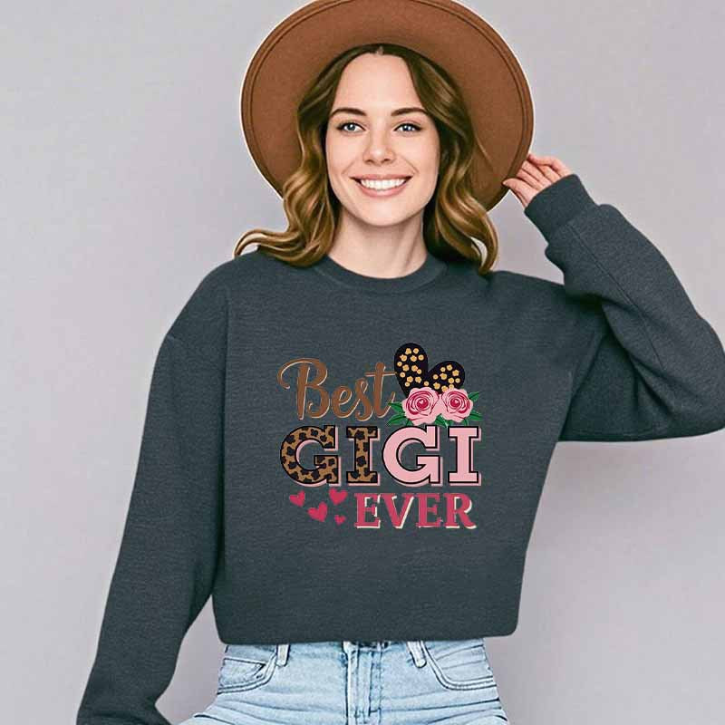 Sweatshirt pour femme avec motif créatif Gigi Chic & Stil