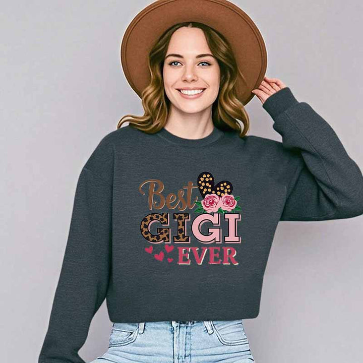 Sweatshirt pour femme avec motif créatif Gigi Chic & Stil
