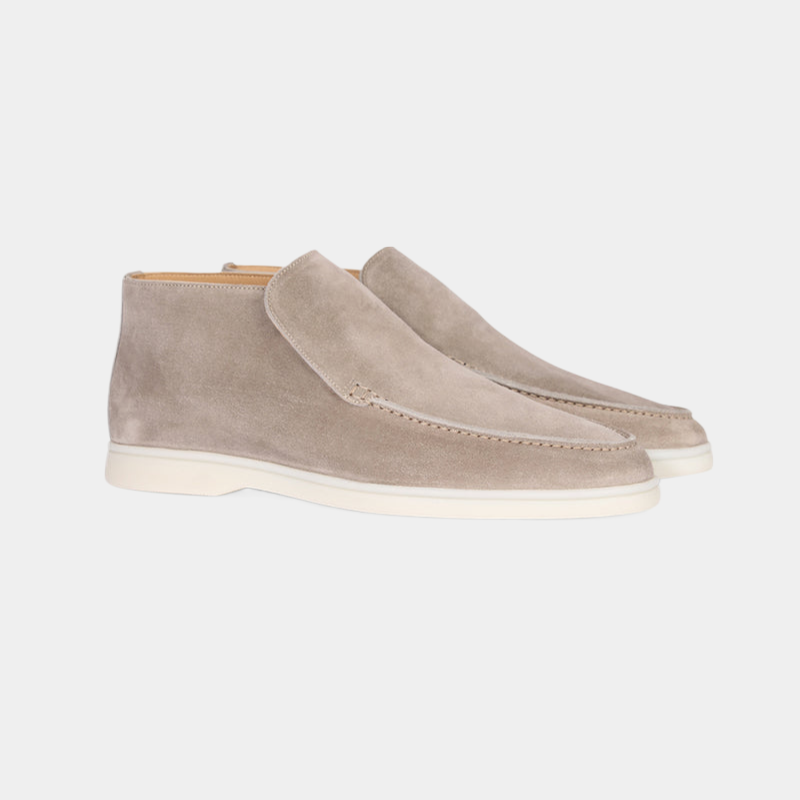 Lune London | Calf suede moccasin