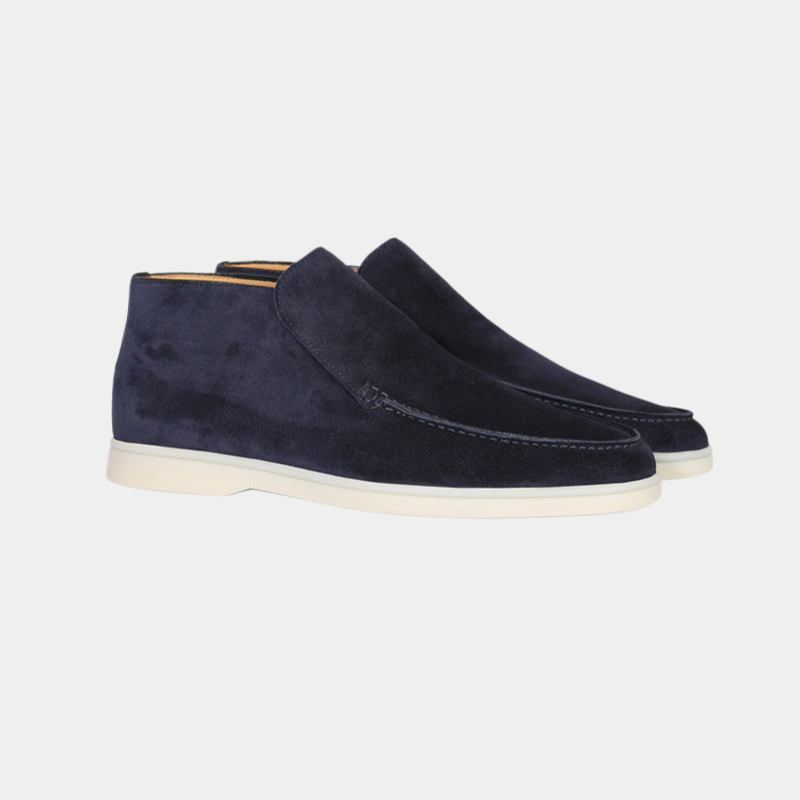 Lune London | Calf suede moccasin