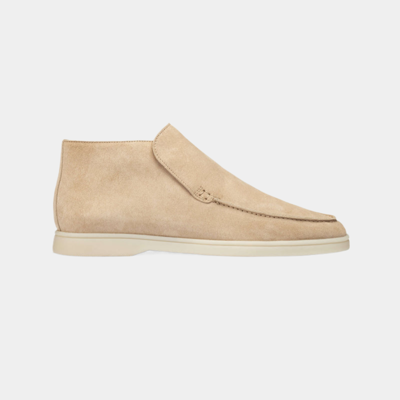 Lune London | Calf suede moccasin