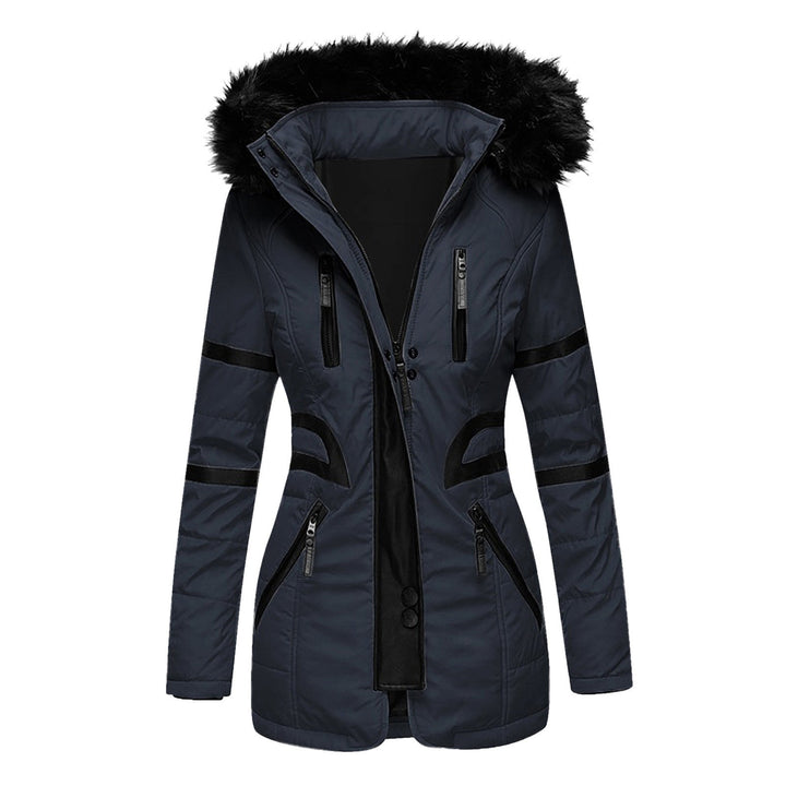 Lune London | Women's Winter Coat with Hood and Wool