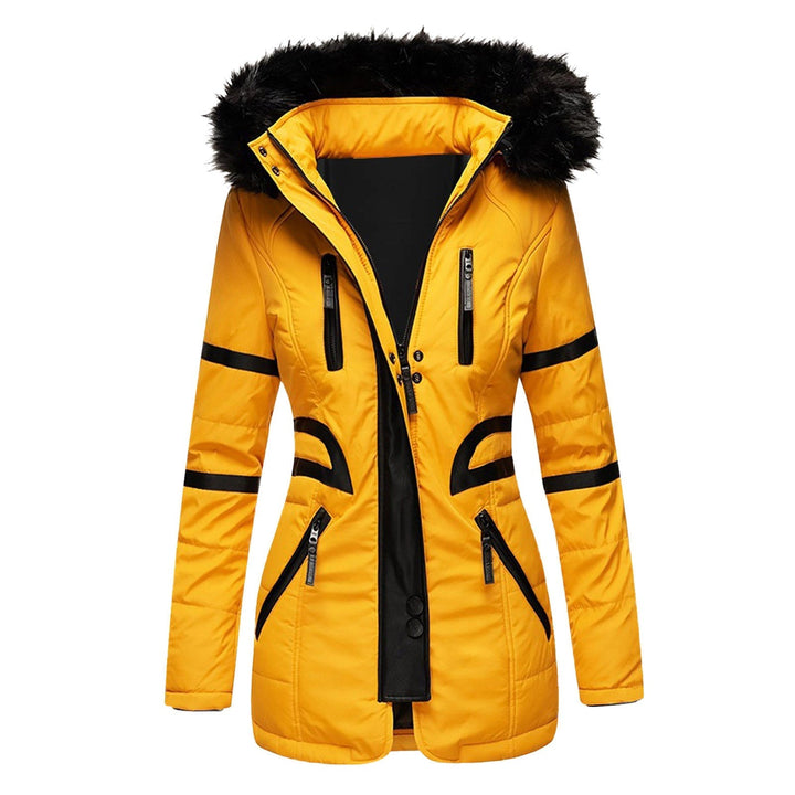 Lune London | Women's Winter Coat with Hood and Wool