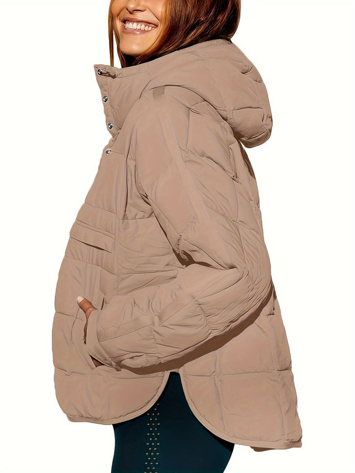Lune London | Warmer, casual women's hooded coat