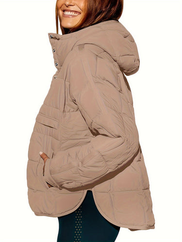 Lune London | Warmer, casual women's hooded coat