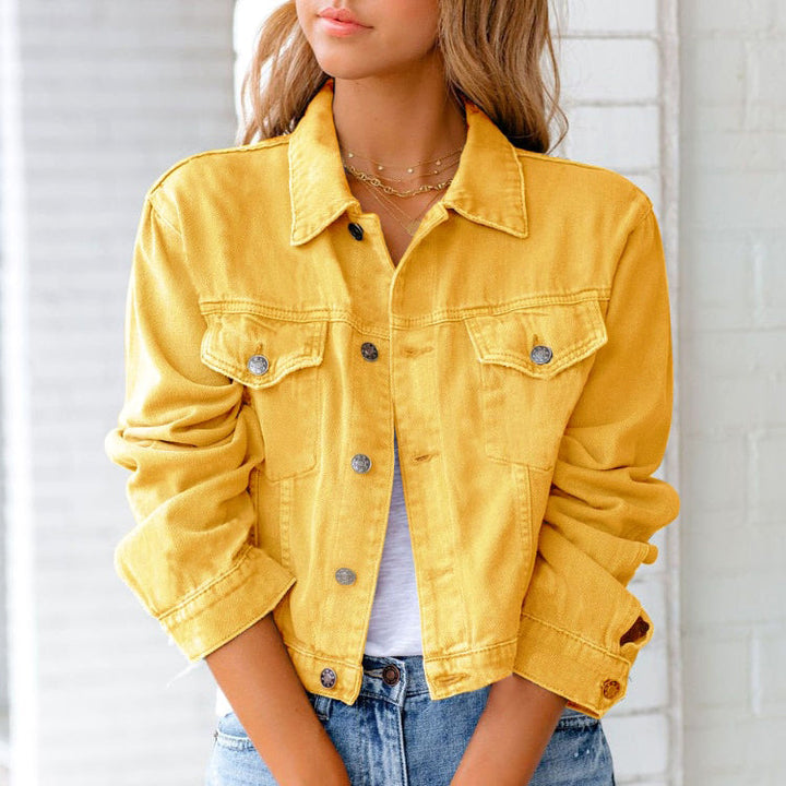 Lune London | Solid Color Denim Jacket