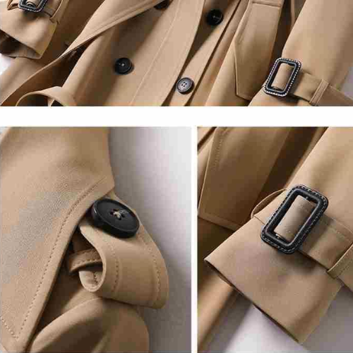 Lune London | Veste à boutons double rangée pour femmes
