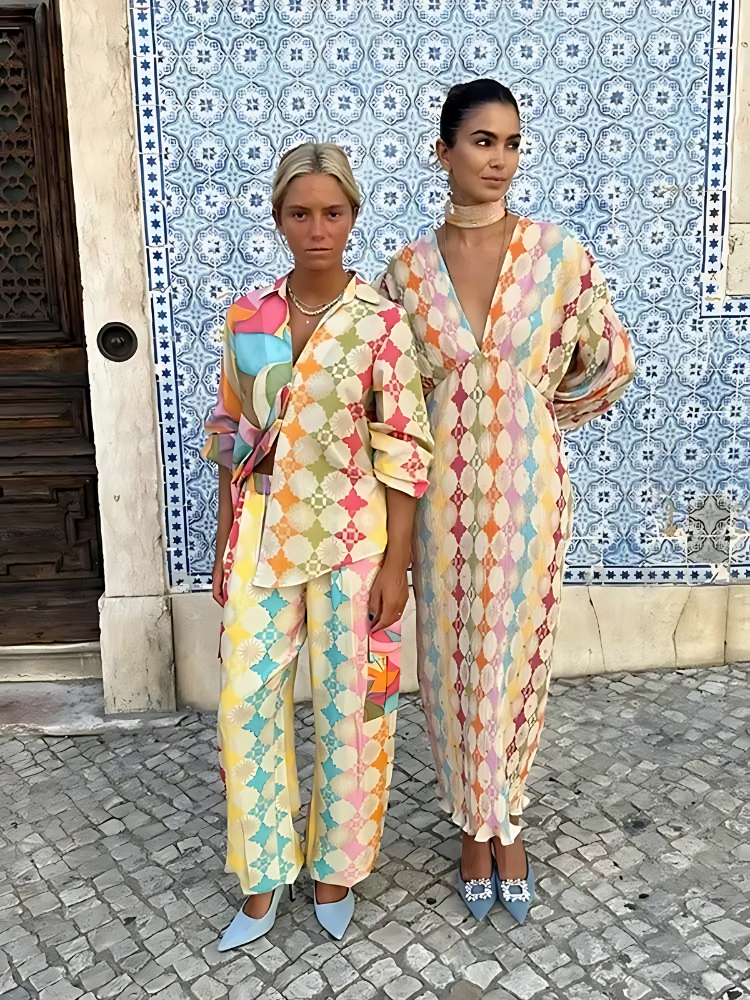 Lune London | Colorful Geometric Set for Women