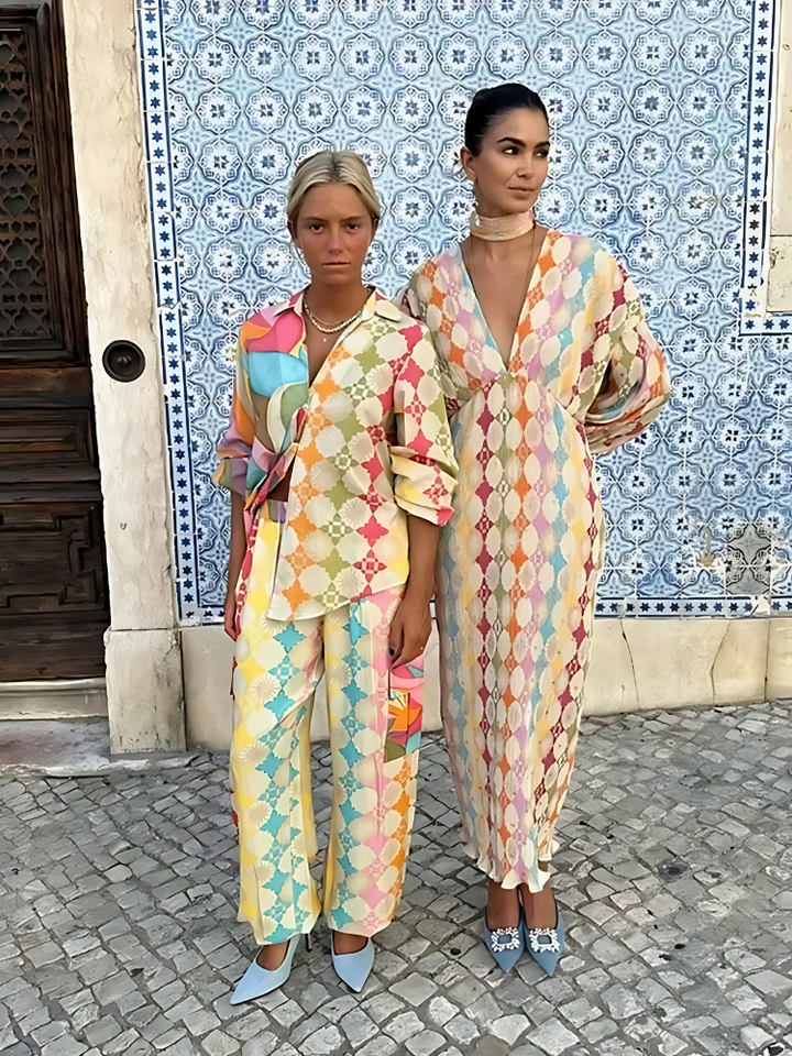 Lune London | Colorful Geometric Set for Women