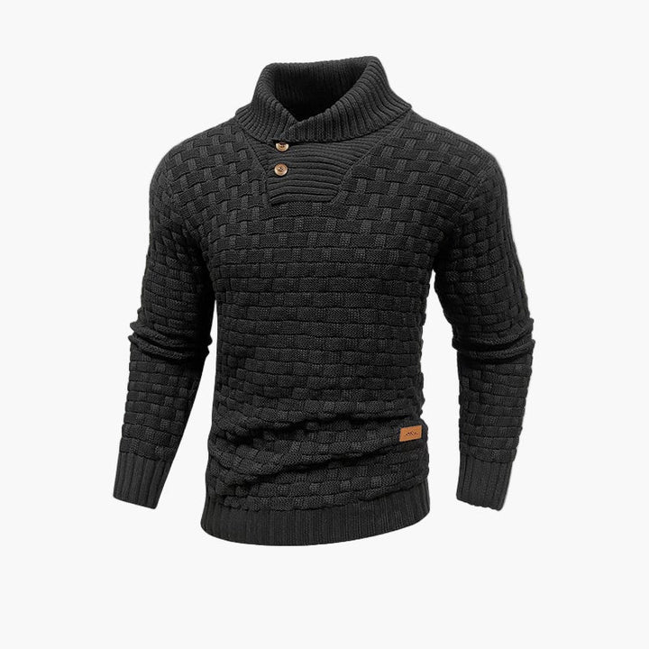 Lune London | Knit Sweater with Buttons - Casual Elegant Look for Fall and Winter