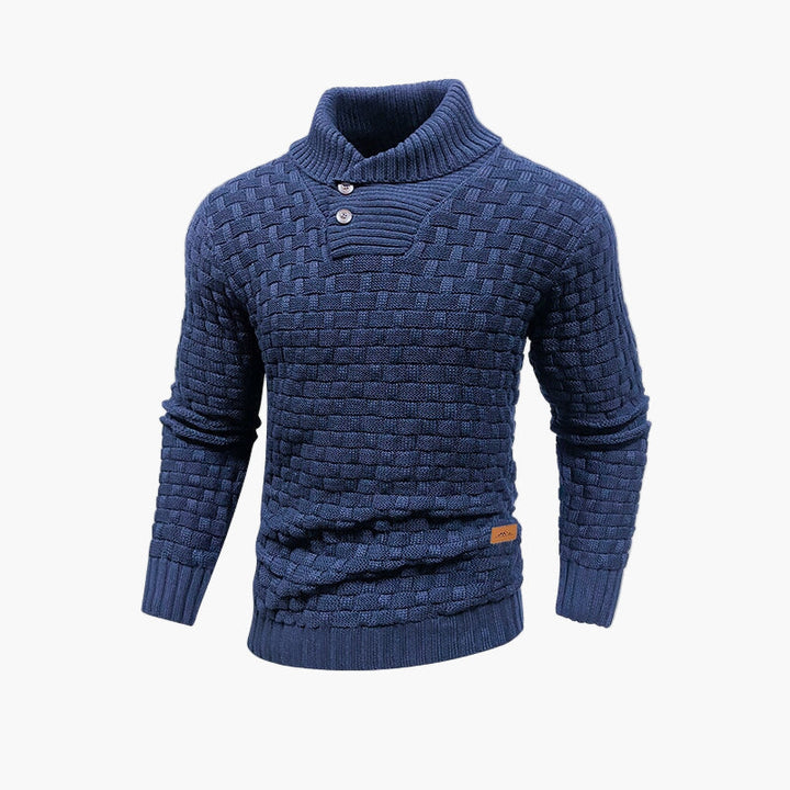 Lune London | Knit Sweater with Buttons - Casual Elegant Look for Fall and Winter