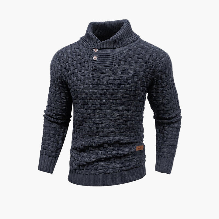 Lune London | Knit Sweater with Buttons - Casual Elegant Look for Fall and Winter