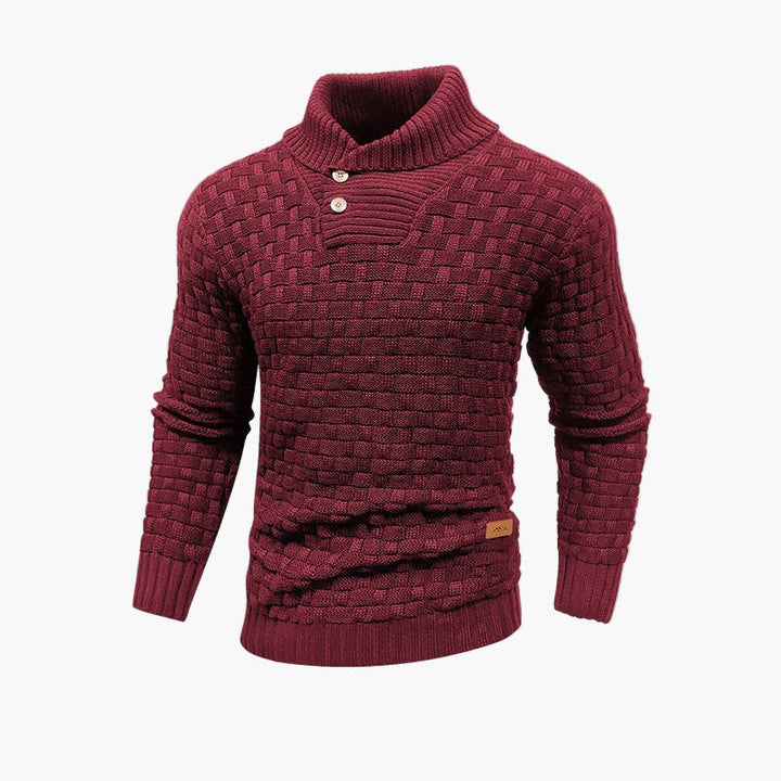 Lune London | Knit Sweater with Buttons - Casual Elegant Look for Fall and Winter