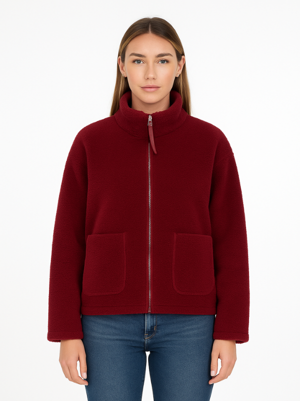Lune London | Plus Size Sherpa Fleece Jacket for Women - Winter