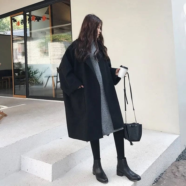 Lune London | Plus Size Trench Coat for Women - Wool Blend