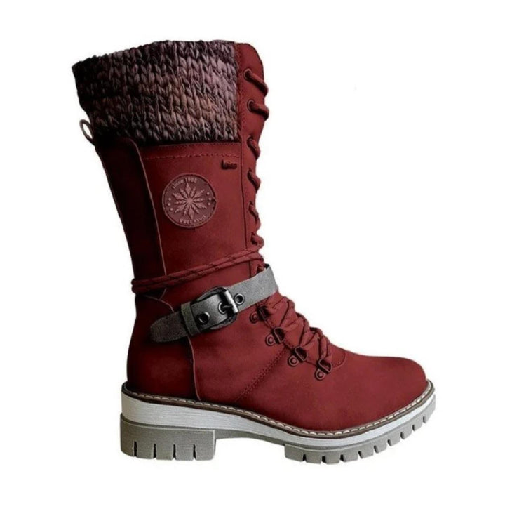 Chic Und Stil | Waterproof Knee Snow Boots for Women