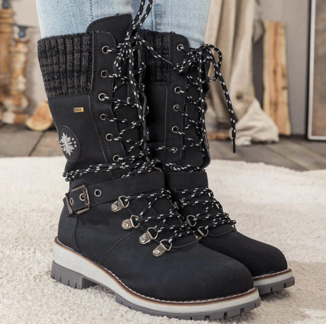 Chic Und Stil | Waterproof Knee Snow Boots for Women
