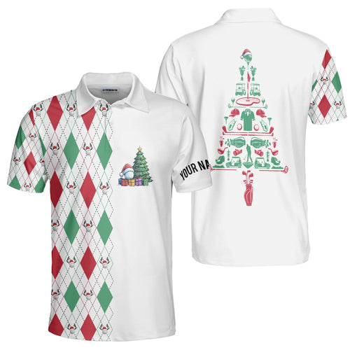 Lune London | Personalized Christmas gift for male golfer polo