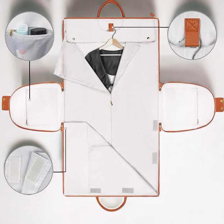 Lune London | Practical Foldable Garment Bag for Travel - Compact and Practical