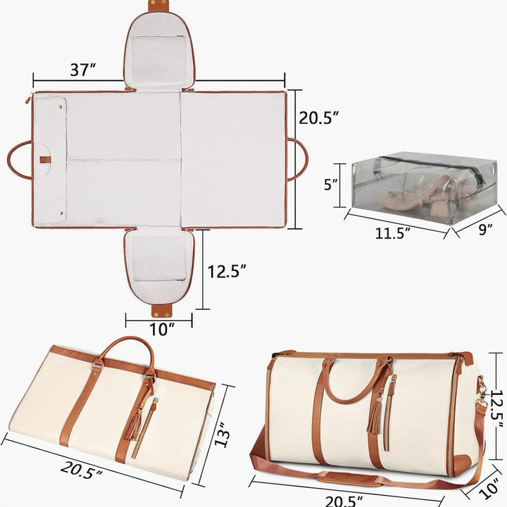 Lune London | Practical Foldable Garment Bag for Travel - Compact and Practical