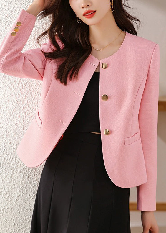 Lune London | Short cotton coats with metal buttons