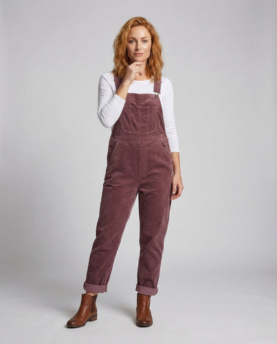 Women's Corduroy Overalls Wide