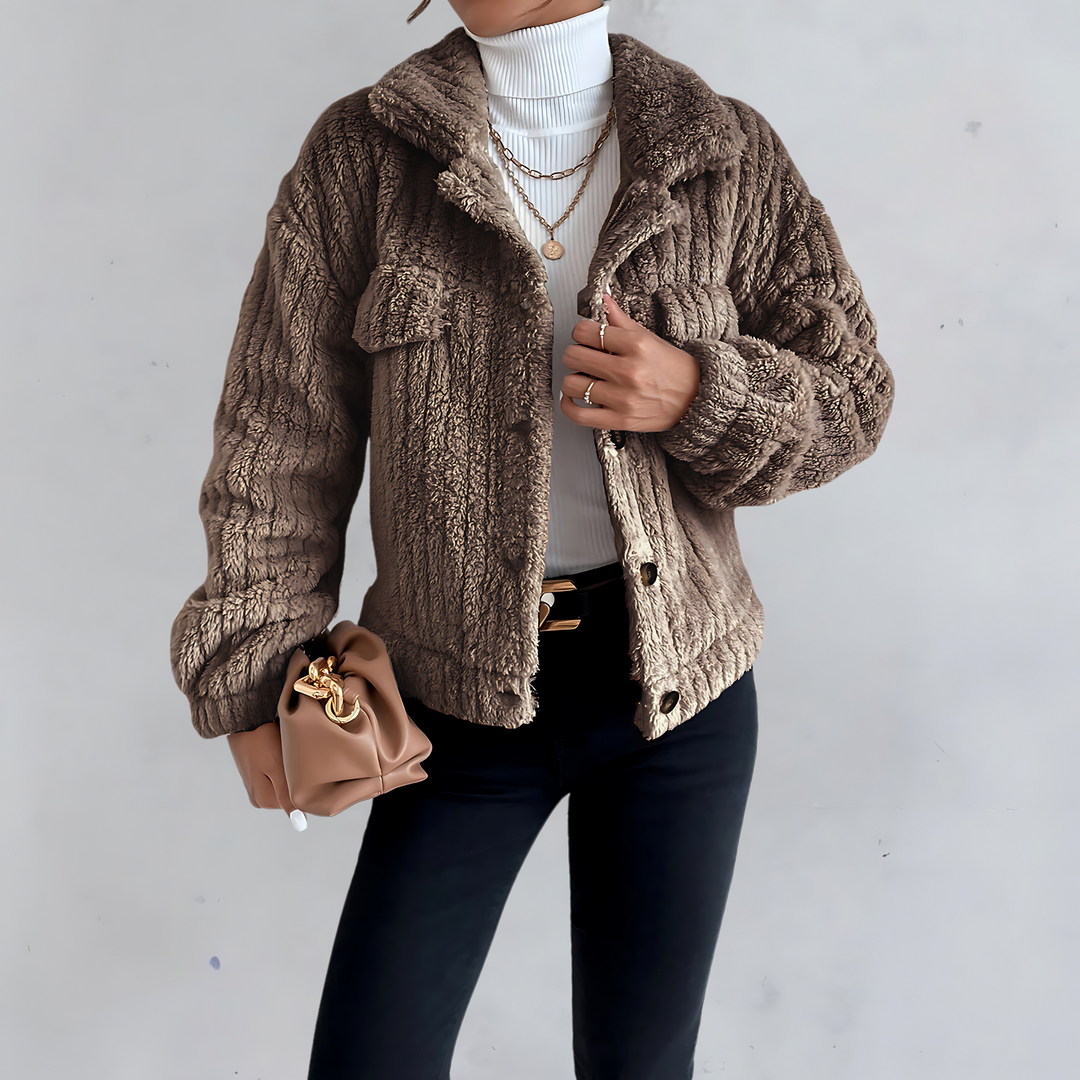 Lune London | Knotted plush coat - Soft and comfortable - Perfect for winter days