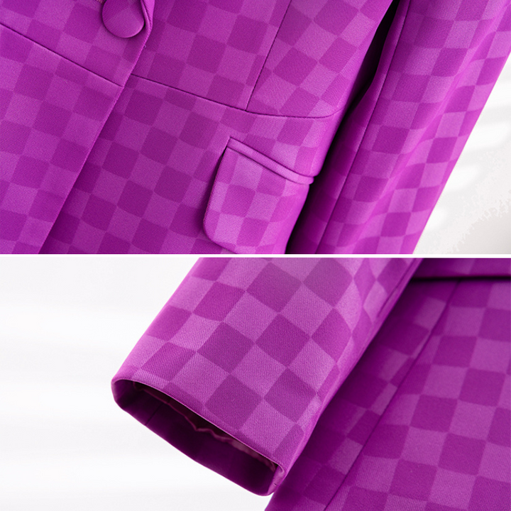 Lune London | Elegant Check Blazer