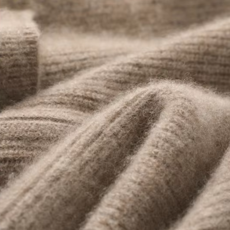 Lune London | Women's Merino Cardigan with Zipper and Long Sleeves