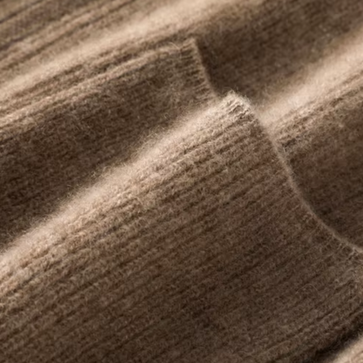 Lune London | Women's Merino Cardigan with Zipper and Long Sleeves