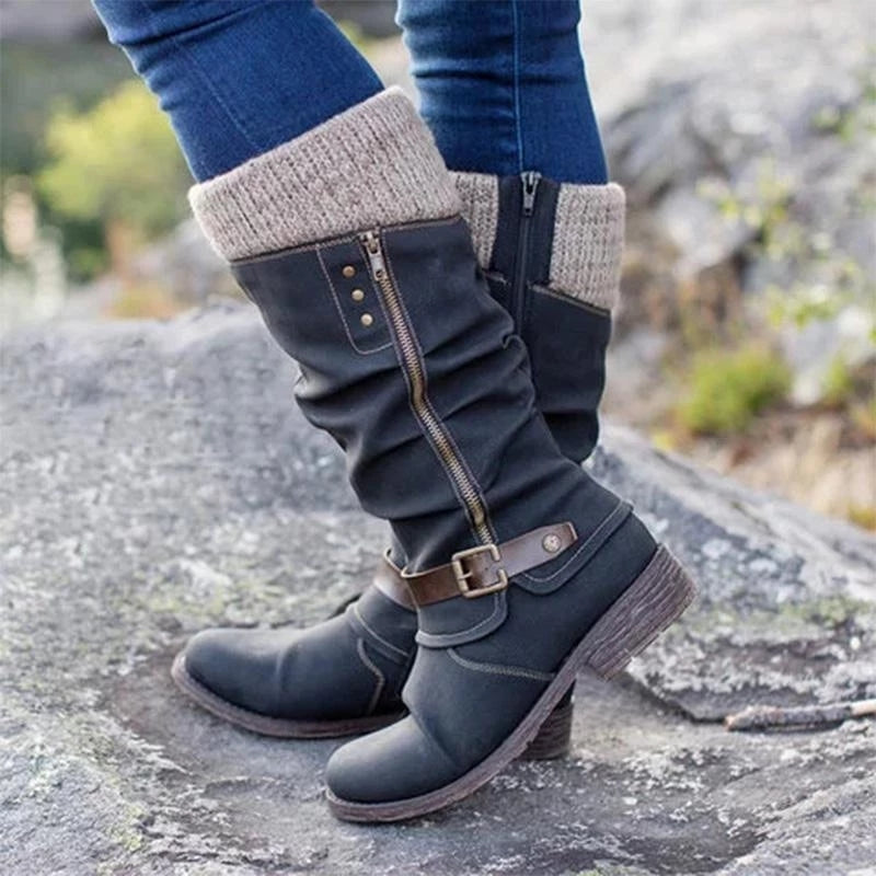 Women’s Orthopedic Winter Boots with Arch Support & Waterproof Mid-Calf | Lune London