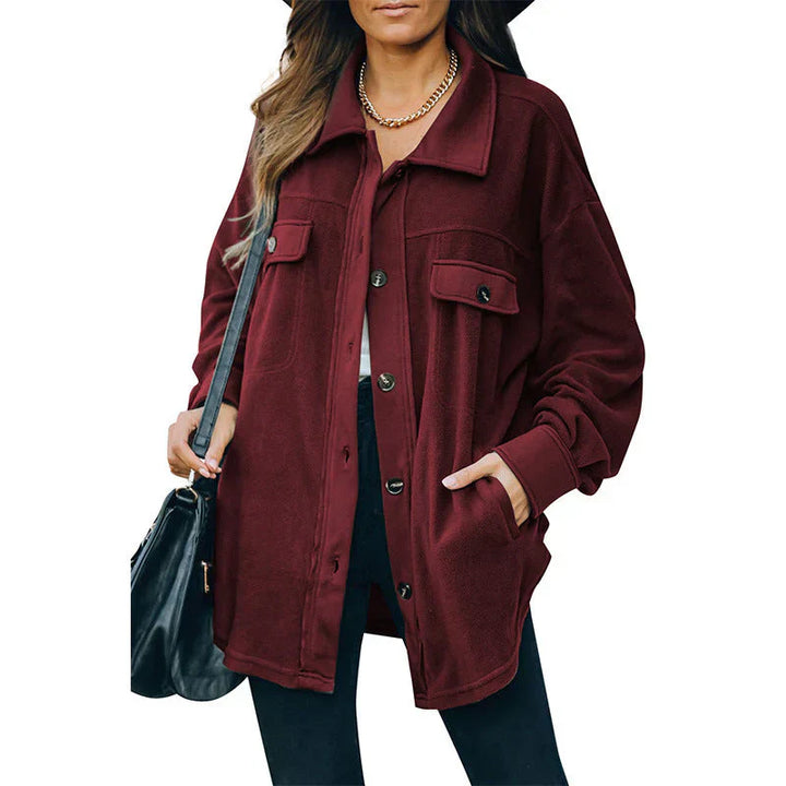 Lune London | Fleece jacket with buttons