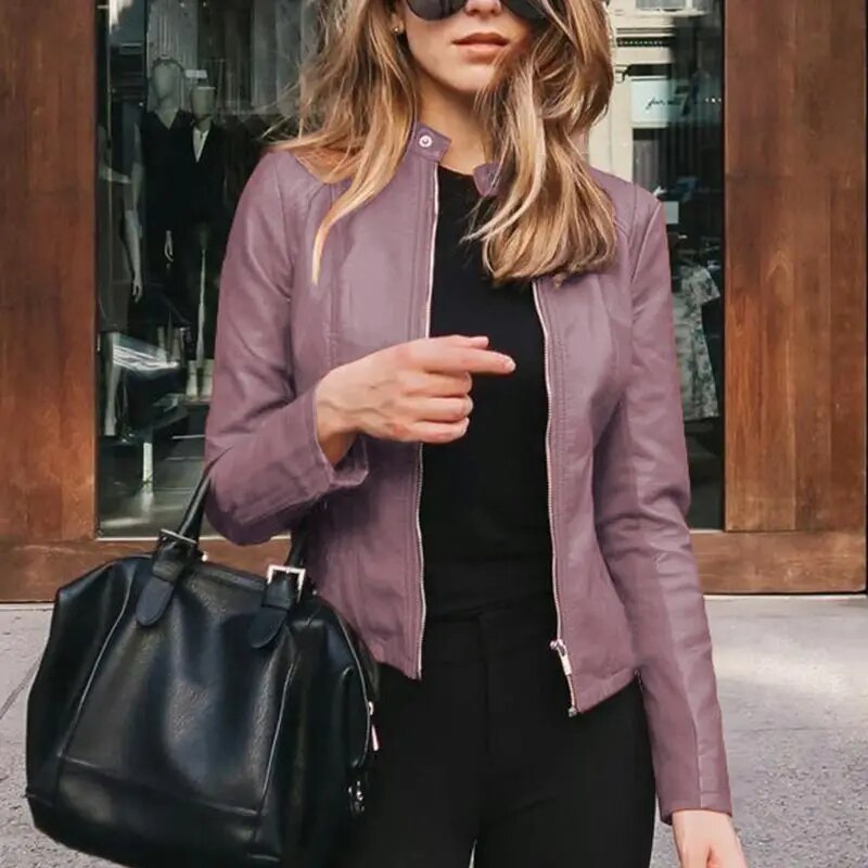 Lune London | Classic leather jacket for women