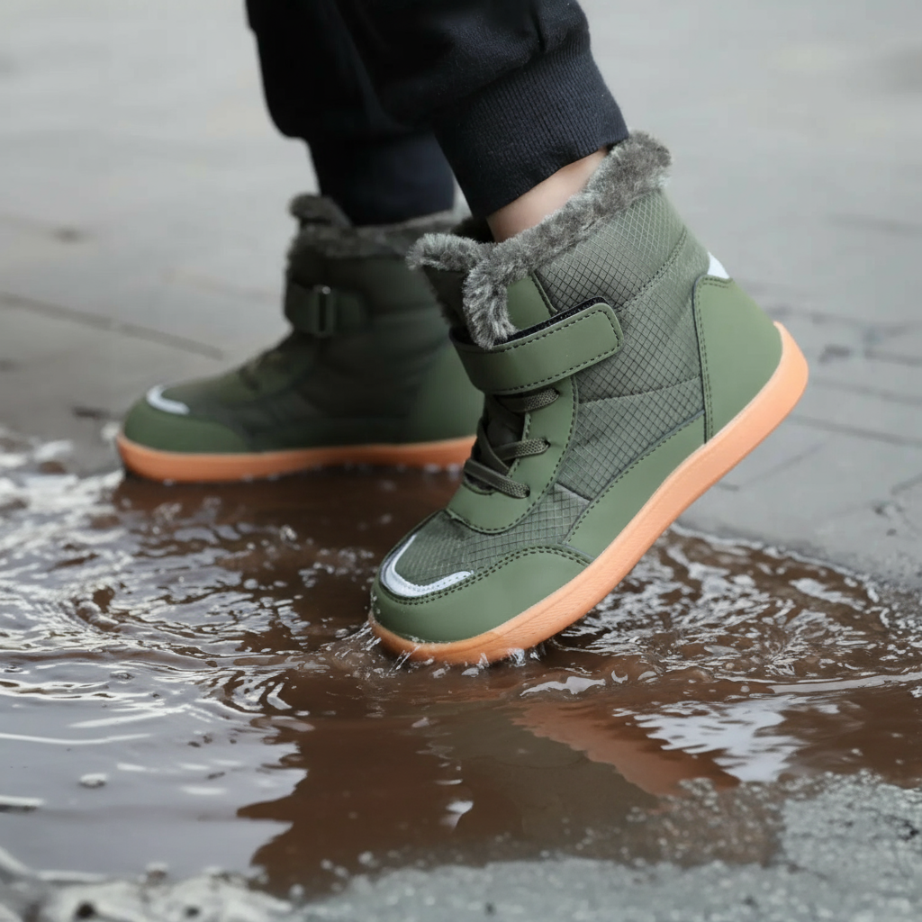 Lune London | Enfants - Chaussures de barefoot étanches pour pieds nus